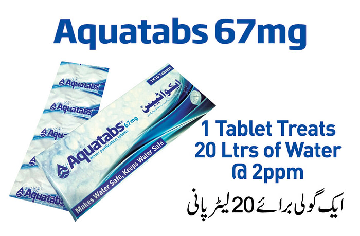 aquatabs 67mg for the treatment of 20 liters of water and best alternate of boiling water