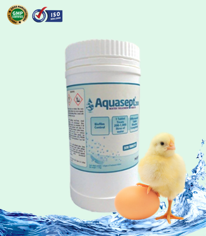 aquasept - disinfection of poultry stock